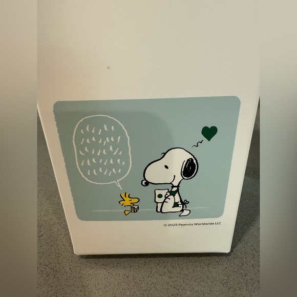 Starbucks Peanuts Snoopy Joe Cool Limited Edition 24oz Insulated Cup Mug New - Picture 5 of 6